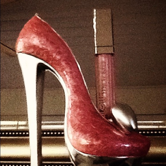 PINK LIGHT-UP LIP GLOSS w MIRROR on side.NWT - Picture 2 of 6